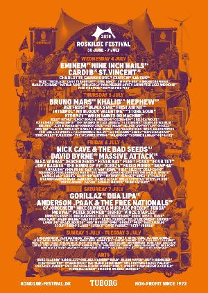 <a href='concert.php?concertid=1007'>2018-07-04 - Roskilde Festival - Roskilde</a>